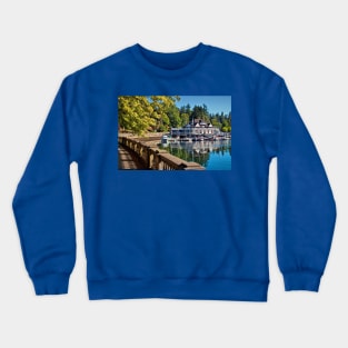 Canada. Vancouver, BC. Stanley park. Rowing Club. Crewneck Sweatshirt